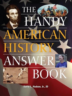 cover image of The Handy American History Answer Book